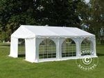 Dancover Large White Marquee 5x6m PVC 900 Waterproof Cover with Galvanized Steel