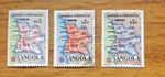 Angola 1944 Maps  Mixed  Stamps. Free UK Postage