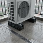 Air Conditioner Outdoor Unit Stand Noise Reduction Heat Pump Support Base