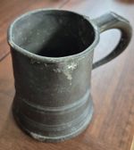 James Yates Sheffield Pewter Half Pint Tankard – Antique Victorian/Edwardian
