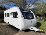 9 Year Old Sprite Major 6 SR Single Axle Touring Caravan with Motor Mover