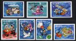 Maldives 1988 Disney Space Exploration Scott# 1273-1279 RARE Imperforate Proof