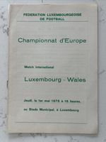 Luxembourg vs Wales European Championships 1 May 1975