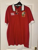Brand New Canterbury British and Irish Lions Rugby Polo Shirt Size L