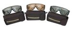SUNSHIELDS Atlantis Moulded Plastic Hunting Sunglasses Polarised Marked Case