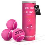 Raquex Pink Padel Balls x3 - Elite, FIP Specification Padel Tennis Balls