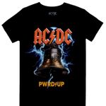 AC/DC - In Rock We Trust PWR-UP European Tour 2024 Official Licensed T-Shirt New