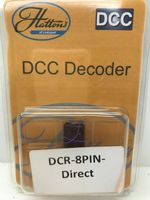 HATTONS OO DCC DCR-8PIN-DIRECT 8 PIN DIRECT DCC DECODER + UNOPENED PACK