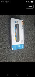 Fellowes L80 A4 Home Laminator Black