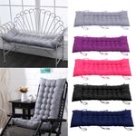 Garden Bench Cushion Pation Swing 2-3-4 Seater Outdoor Indoor Furniture Seat Pad
