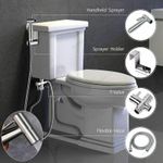 Stainless Steel Handheld Douche Bidet Toilet Spray Shower Shattaf Diverter Kit