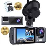 Dual Lens 1080P Car Dash Cam Recorder G Sensor DVR Front and Rear Camera Video
