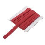 1/2 Inch Double Fold Bias Tape Continuous Bulk Bias Tape(Dark Red 12 Yards)