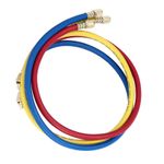 AC Charging Hose Tube HVAC Air Condition Refrigerant Manifold Set 0.9meter MV6