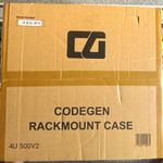 Codegen 4U V2 Rackmount Server Case 500mm Deep ATX Black