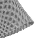 Dark Grey Speaker Mesh Grill Stereo Fabric Dustproof 50cm x 160cm/20" x 63"