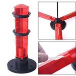Adjustable Fletching Jig with Scale for DIY Archery Multi-Size Arrow