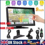 9"Car Sat Nav GPS Navigation 8GB Free Lifetime UK & EU Maps Touch Screen UK