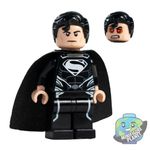 Lego Minifigure DC Black Suit Superman Comic-Con Exclusive 2013 (UV PRINTED)