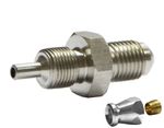 3/8" UNF Male Convex Fitting Stainless for AN-3 3mm PTFE Brake Hose System End
