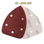Mouse Sander Sanding Sheets Pad Fit Sanding Paper Palm Sandpaper 40 - 2000 Grit