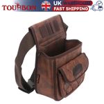 TOURBON Gun Cartridges Waist Bag Shooting Shells Holder PU Speed Loader Pouch