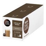 NESCAFÉ Dolce Gusto Café Au Lait Intenso Coffee Pods, Bold & Roasty, 3 Pack 