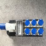 Rubber Box Co Ltd RUB1881 32A 240V Power Distribution Box 6 Outlets