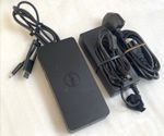 Dell D6000S USB-C USB-A Laptop Docking Station With 130W Dell Power Adapter