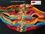 12 PC QUALITY Rakhi SOFT Thread Raksha Bandhan Pooja Roli Rakhadi brother Sister