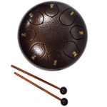 Chord Bronze Steel Tongue Drum 6 inch 8-note TD6-BZ