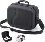 Large Carrying Case for Meta Quest 3S/Quest 3, Hard Travel Case for BOBOVR S3 Pr