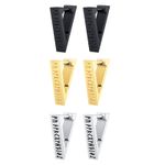 Norse Viking Runes Hoop Earrings for Men , Anti Allergy Stainless Steel Huggie