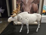 Breyer Roddick Moose Bull Black And White Piebald Figure Limited Edition 2025