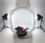 80cm Studio Photography Quality Soft Box Light Photo Tent Cube 4 Color backdrop