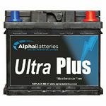 12V TYPE 095 OLDER FORDS HEAVY DUTY CAR BATTERY- SQUARE TERMINALS