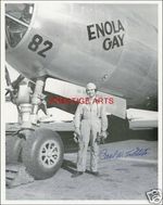 Paul Tibbets signed photo print