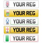 Premium Printed 2D Number Plate | MOT/ROAD Legal | Same Day Dispatch | Fast Post
