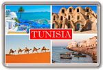 FRIDGE MAGNET - TUNISIA - Large - Africa Sahara TOURIST