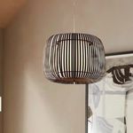 John Lewis Harmony Large Ribbon Ceiling Light, Black, £150 New