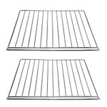 2 x Iron Wire Cooker Oven Grill Shelf Rack For Cooke & Lewis Cookers 33 x 42cm