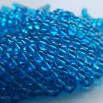 Aquamarine Blue Quartz Round Beads 4mm 6mm 8mm 10mm, 15", for Jewellery Making