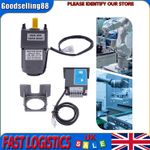 25W 220V Adjustable Speed Motor AC Gear Motor Electric  Motor with Controller UK