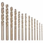 Stainless Steel Drill Bit - HSSE - Co5 din 338 - Metal - Cobalt Bits 1 - 13 MM