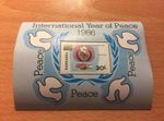 Tanzania 1986 UN International Year of Peace Souvenir Sheet Mint