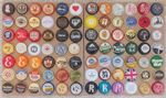 84 Brand New/Unused/No Dents Beer Caps/Crowns