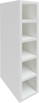 Slim Vertical Wooden Wine Rack Cabinet Kitchen Living Storage 720x300x150mm