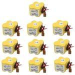 10 x BR-2/3AGCT4A 6V 4400mah PLC Battery For FANUC A98L-0031-0025 CNC System
