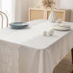 TtS 1 2 5 10 35x300cm 70x300cm White Lace Table Runner Piano Home Wedding Decor