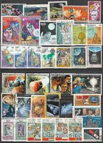 Space Space Lot with Stamps Space пространство espace espacio spazio 1915